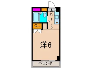ラウンドマンションII【3階】の間取り