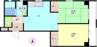 グレースいしかわ【2階】の間取り
