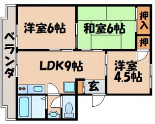 島本ビル【3階】の間取り