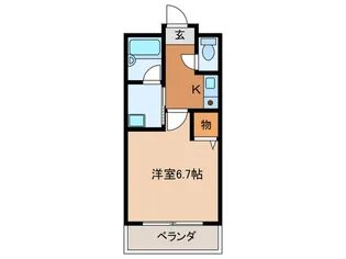 フォルテ汐町【3階】の間取り