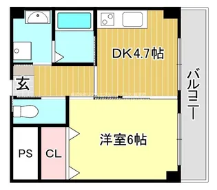 YUWA Seta【2階】の間取り