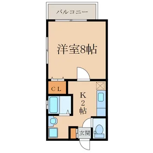 フェヴァリー VB【2階】の間取り