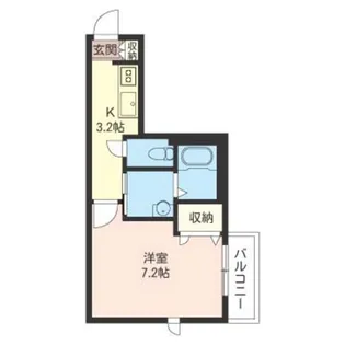 ヴィラージュ【2階】の間取り