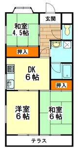 イーストバリィ【5階】の間取り