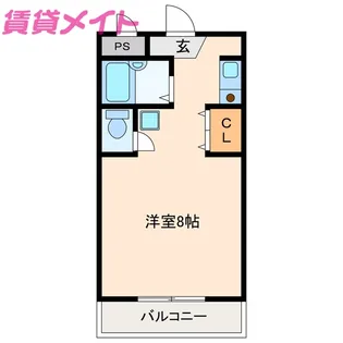 アイランドイソヤマ【2階】の間取り