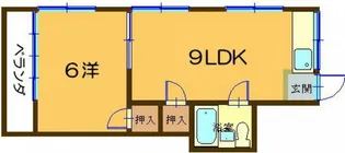 メゾンひばり【1階】の間取り