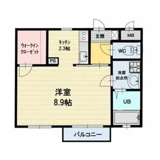 モンテ・セレッソ【2階】の間取り