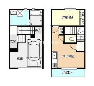 MDF上町【1階】の間取り