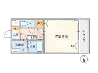 アドニス光陽【2階】の間取り