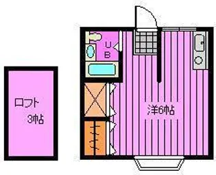 あんずハウス【1階】の間取り