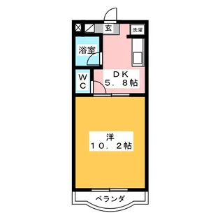 センチュリーKOBAYASHI I【2階】の間取り