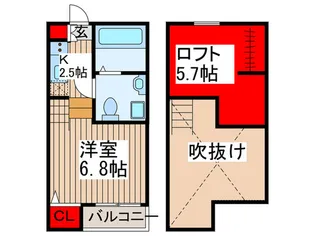 アクアプレイス日進【2階】の間取り