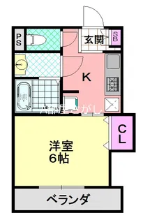 大阪府大阪市平野区加美鞍作3【アパート】の間取り