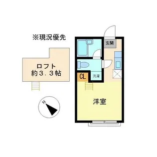 神奈川県横浜市戸塚区上倉田町【アパート】の間取り