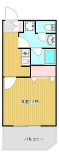 BUENA川端町4丁目壱番館【5階】の間取り
