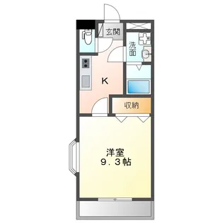 グレイスピアII【2階】の間取り