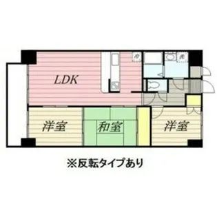 悠和苑【4階】の間取り