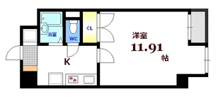 1Kの間取り画像