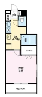 旭化成 ヘーベルマンション(上板橋駅まで平坦徒歩4分)【2階】の間取り