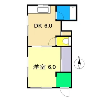 ふじハイツ【3階】の間取り