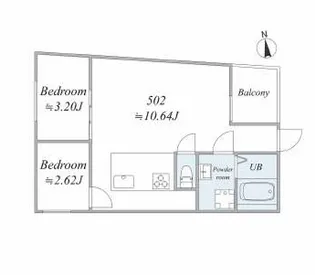 trias313【5階】の間取り