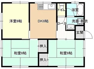 群馬県高崎市貝沢町【一戸建】の間取り