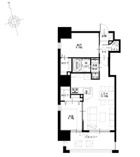 仮称) BAUHAUS榎町公園【10階】の間取り