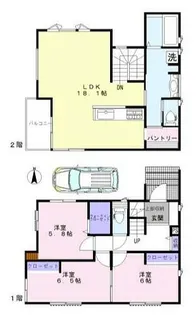 埼玉県さいたま市浦和区上木崎7【一戸建】の間取り