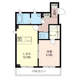 ビバリーコート【2階】の間取り
