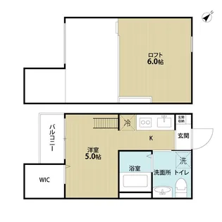 La Luce【2階】の間取り