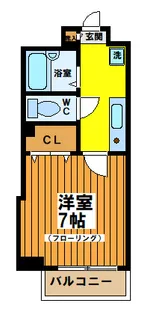 ウィリアムヒルズ高井戸【2階】の間取り