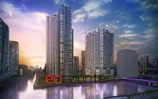 パークタワー勝どき サウス棟【10階】の外観