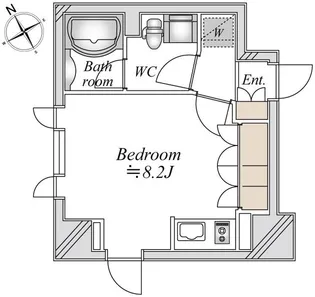 東京都台東区蔵前1【マンション】の間取り