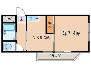 藤井ビル【2階】の間取り