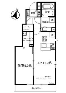 ブランシェ【1階】の間取り