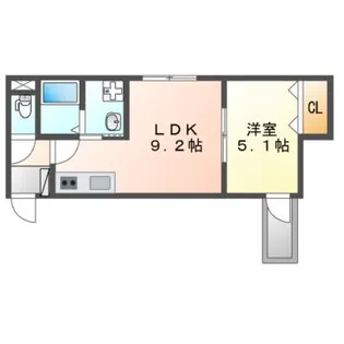 アート吹田藤が丘【3階】の間取り