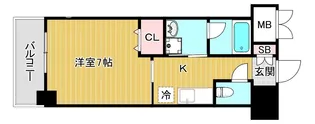 CASA京橋【8階】の間取り