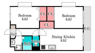 ピュアステージ【1階】の間取り
