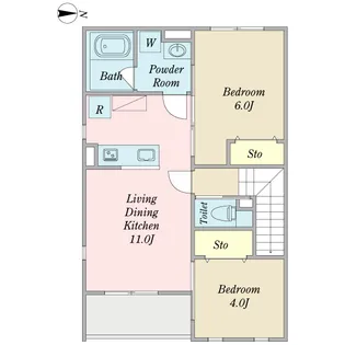 薫~KAORI~【2階】の間取り