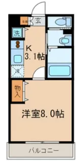 サンメゾン【3階】の間取り