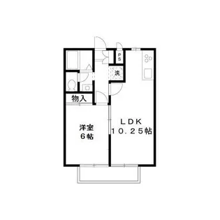 サンライトピア【1階】の間取り