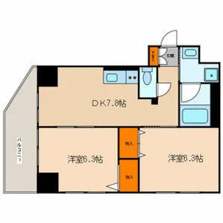 PAPILLON【4階】の間取り