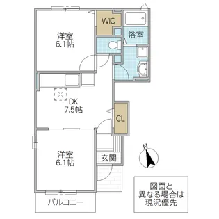 プラーナ A【1階】の間取り