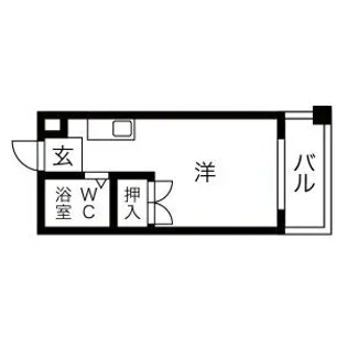 R INUYAMA【5階】の間取り