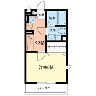 エクセル菊名【2階】の間取り