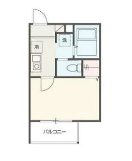 ゴールデンハウス平井【2階】の間取り