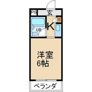 ウエストハイツ【3階】の間取り