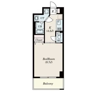 フローラル堀木【7階】の間取り