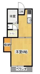 ドリームハイツ【1階】の間取り