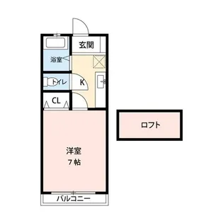 プラザ・ドゥ・ロゴス【1階】の間取り